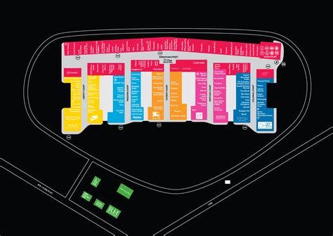 Center Map for Wrentham Village Premium Outlets®.